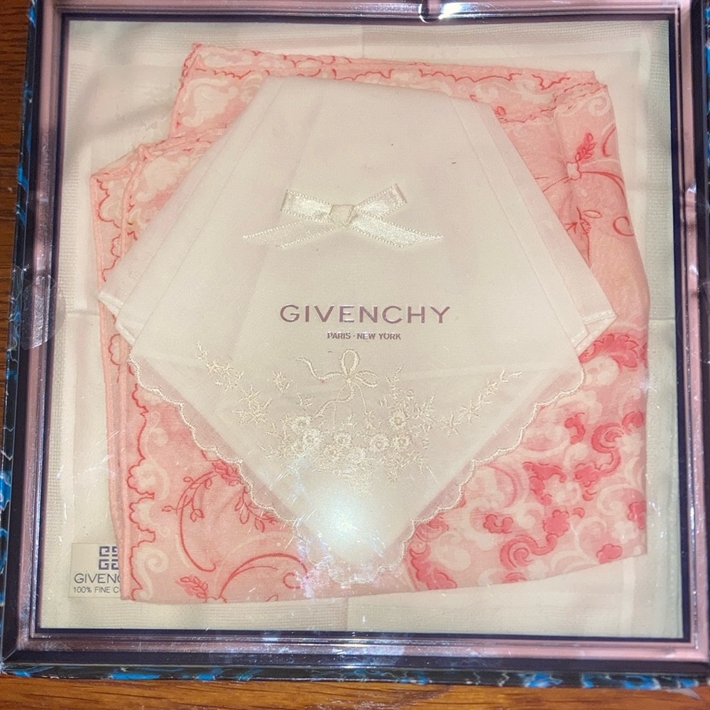 Givenchy Floral Handkerchief Set